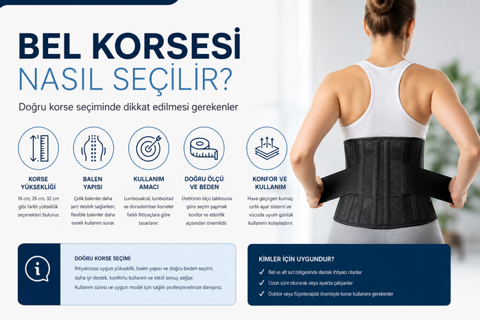 Bel Korsesi Nasıl Seçilir? Doğru Korse Seçiminde Dikkat Edilmesi Gerekenler