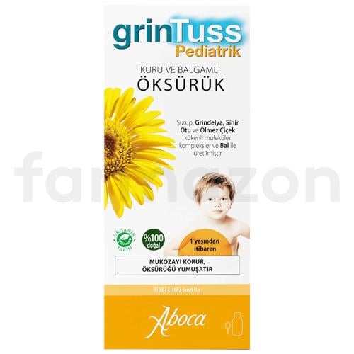 Grintuss Öksürük Şurubu Pediatrik 128 gr
