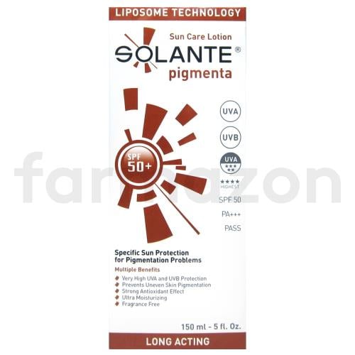 Solante Pigmenta Sun Care Lotion SPF50+ 150 ml