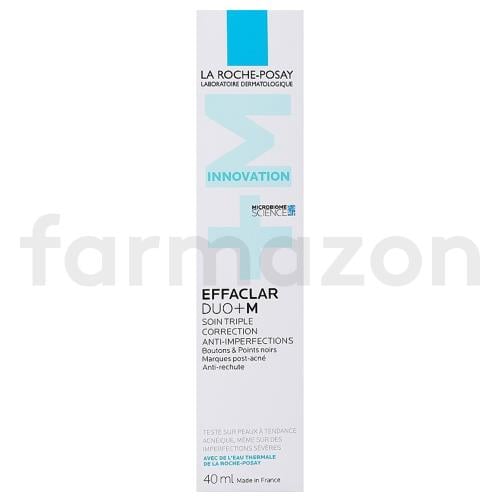La Roche Posay Effaclar Duo + M Cilt Kusurları Karşıtı Bakım Kremi 40 ml