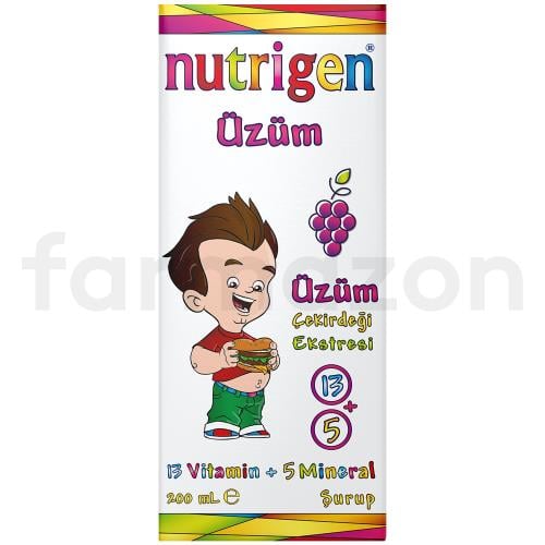 Nutrigen Üzüm Pediatrik Şurup 200 ml