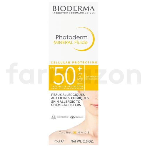 Bioderma Photoderm Mineral Fluide SPF50 75 ml