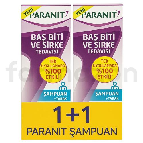 Paranit Bit Şampuanı 100 ml 2'li Paket
