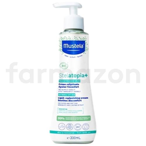 Mustela Stelatopia Lipit Yenileyici Krem Pompalı Şişe 300 ml