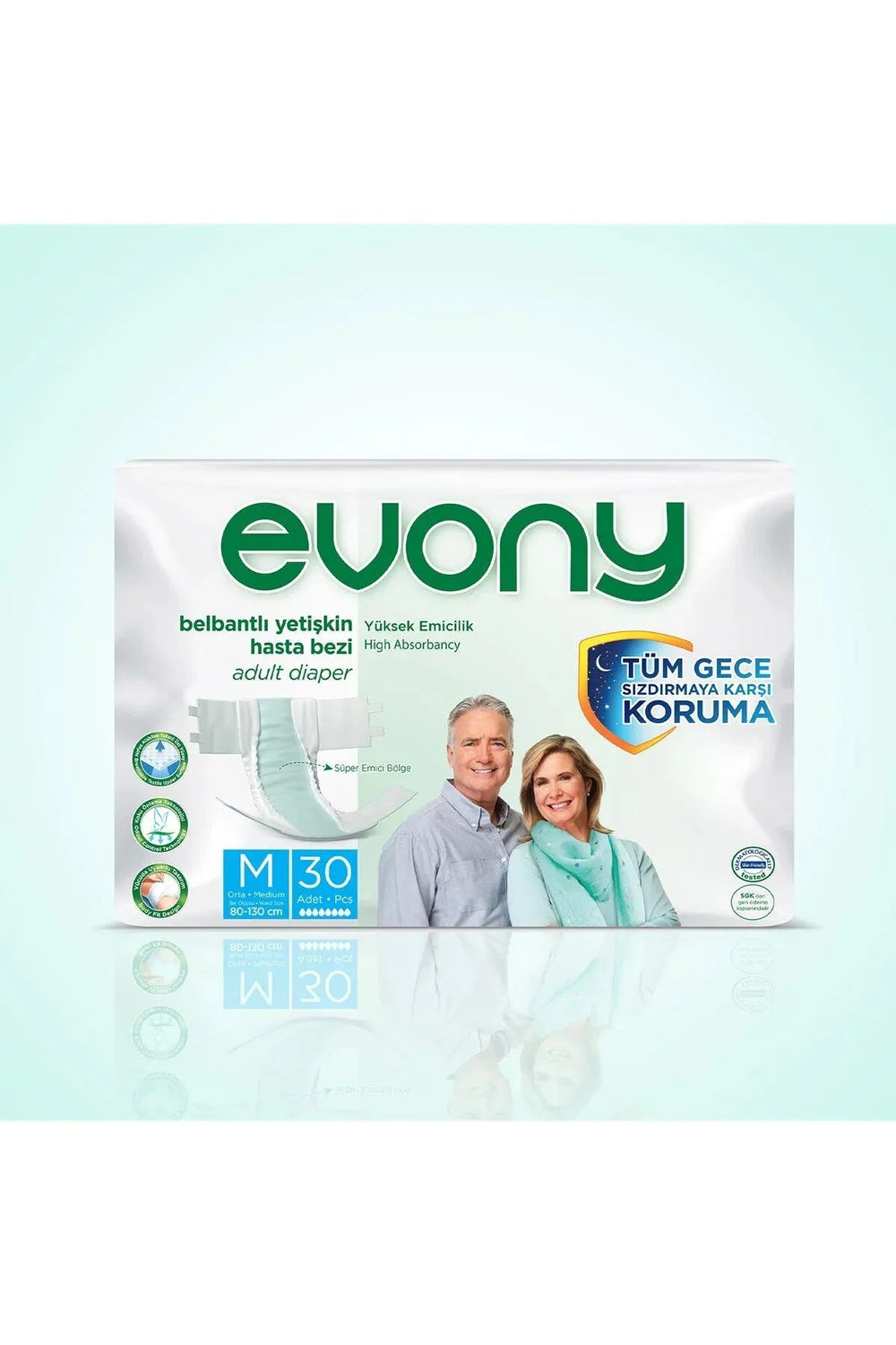 Evony Bel Bantlı Hasta Bezi – Yetişkin Hasta Bezi