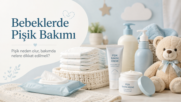 Bebeklerde Pişik Neden Olur? Pişik Bakımında Nelere Dikkat Edilmeli?