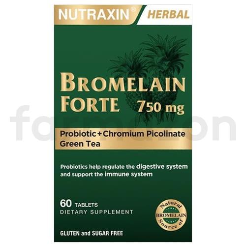 Nutraxin Bromelain Forte 60 Tablet