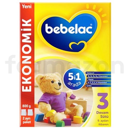 Bebelac 3 Devam Sütü 9 Ay+ 800 gr