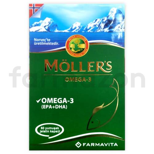 Möller's Omega 3 60 Kapsül
