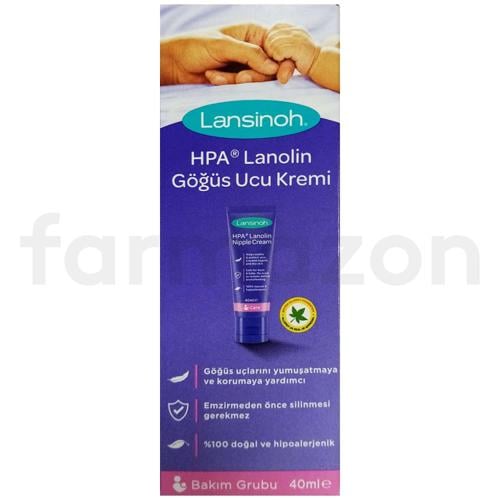Lansinoh HPA Lanolin Göğüs Ucu Kremi 40 ml