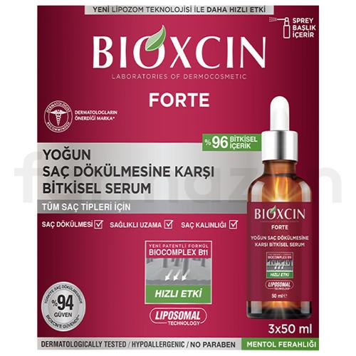 Bioxcin Forte Saç Bakım Serumu 50 ml 3'lü