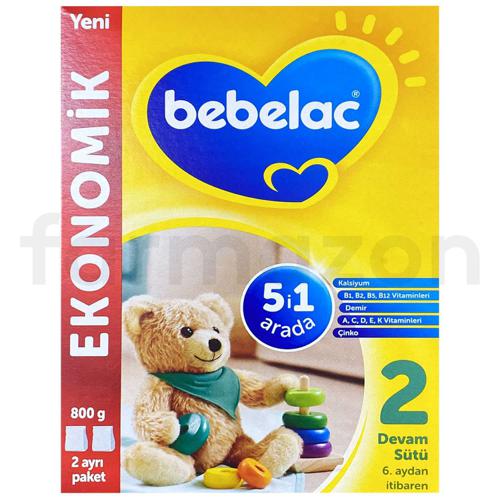 Bebelac 2 Devam Sütü 6 Ay+ 800 gr