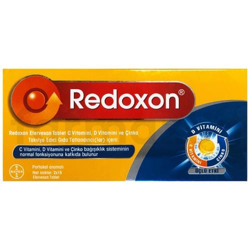 Redoxon 3'lü Etki 30 Efervesan Tablet