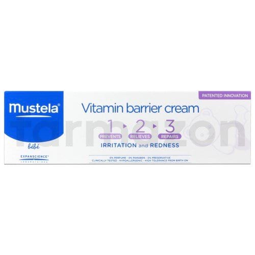 Mustela Vitamin Barrier 1.2.3 Pişik Kremi 50 ml