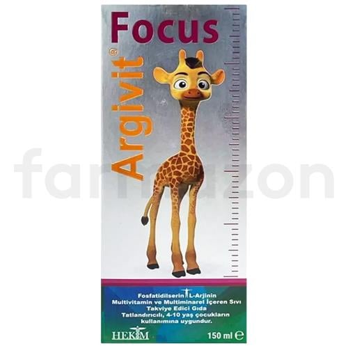 Argivit Focus Şurup 150 ml