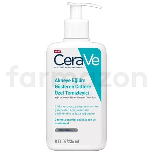 Cerave Akneye Eğilimli Ciltler İçin Özel Temizleyici 236 ml