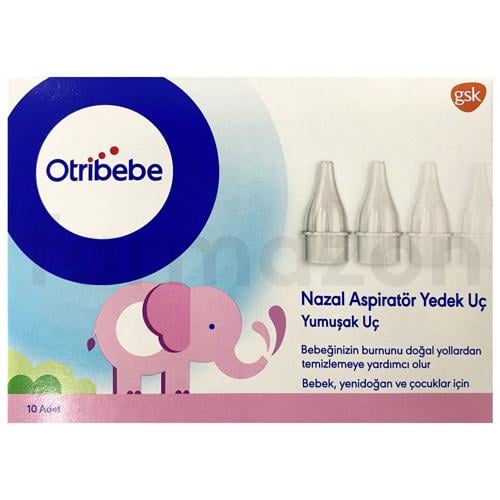 Otribebe Nazal Aspiratör Yedek Ucu 10'lu
