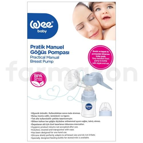 Wee Baby 752 Pratik Manuel Göğüs Pompası 150 ml