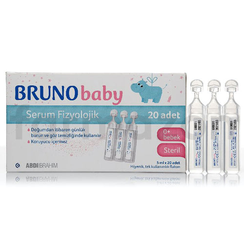 Bruno Baby Serum Fizyolojik 5 ml x 20 Flakon