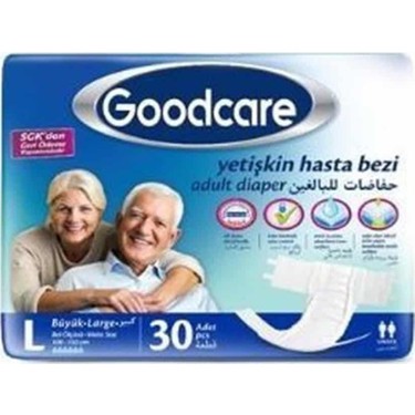 GoodCare Bel Bantlı Hasta Bezi – Yetişkin Hasta Bezi