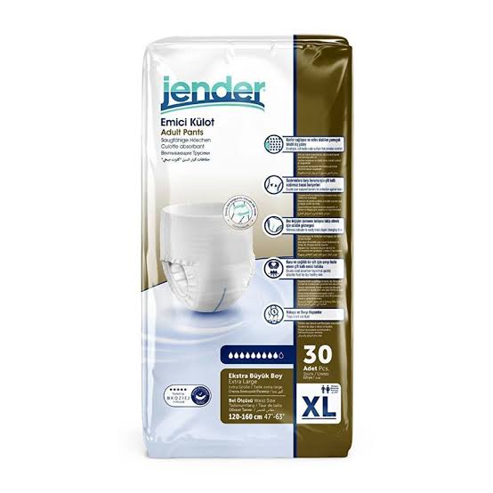 Jender Külotlu Hasta Bezi – Yetişkin Hasta Bezi