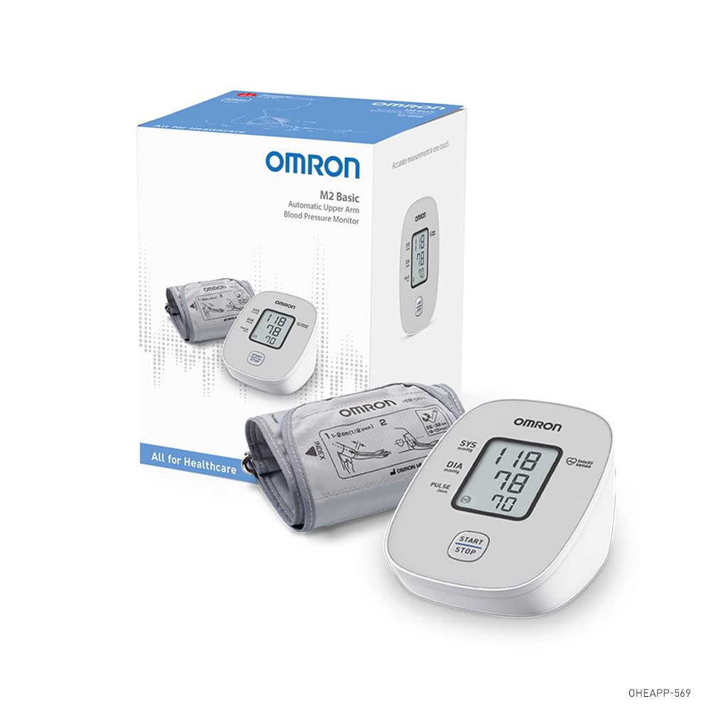 OMRON M2 Basic Tansiyon Aleti – Tansiyon Ölçüm Cihazı