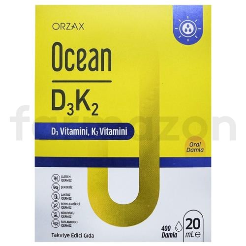 Ocean D3K2 Damla 20 ml