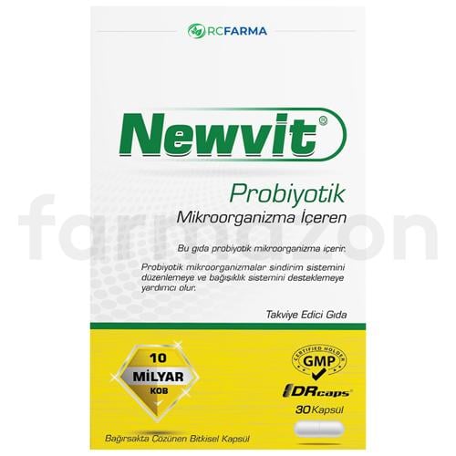 Newvit Probiyotik 30 Kapsül