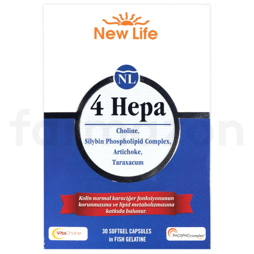 New Life 4 Hepa 30 Softgel Kapsül