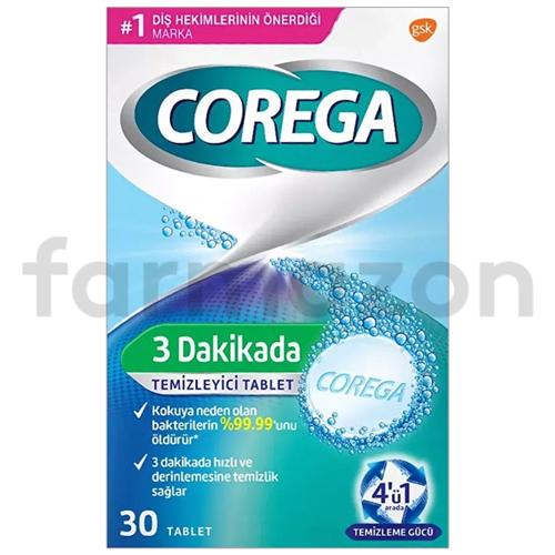 Corega 3 Dakikada Temizleyici 30 Tablet