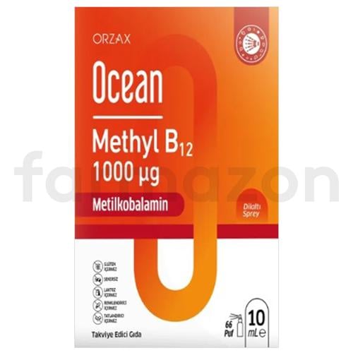 Ocean Methyl B12 Sprey 1000 mg 10 ml