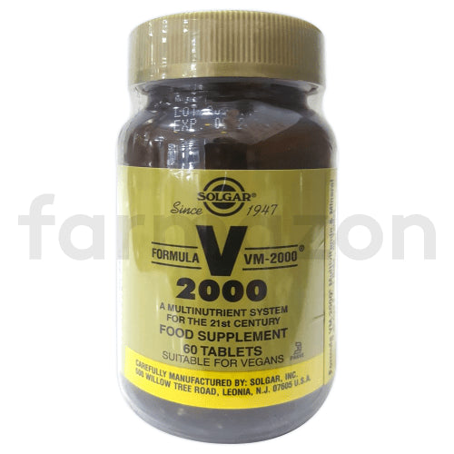 Solgar VM 2000 Multivitamin 60 Tablet