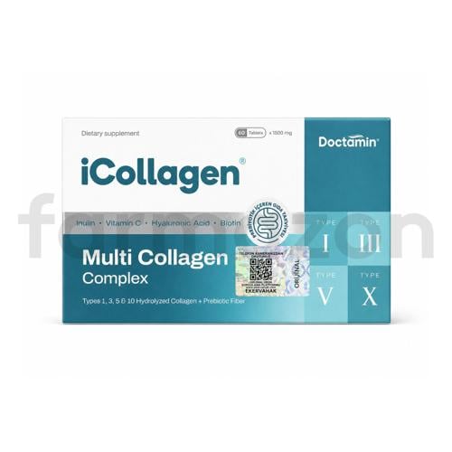 Doctamin Icollagen Multi Collagen Complex 1500 mg 60 Tablet