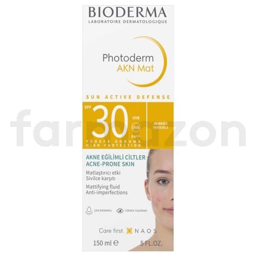 Bioderma Photoderm AKN Mat Güneş Koruyucu Krem SPF30 150 ml