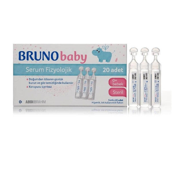 Bruno Baby Serum Fizyolojik 5 ml x 20 Flakon